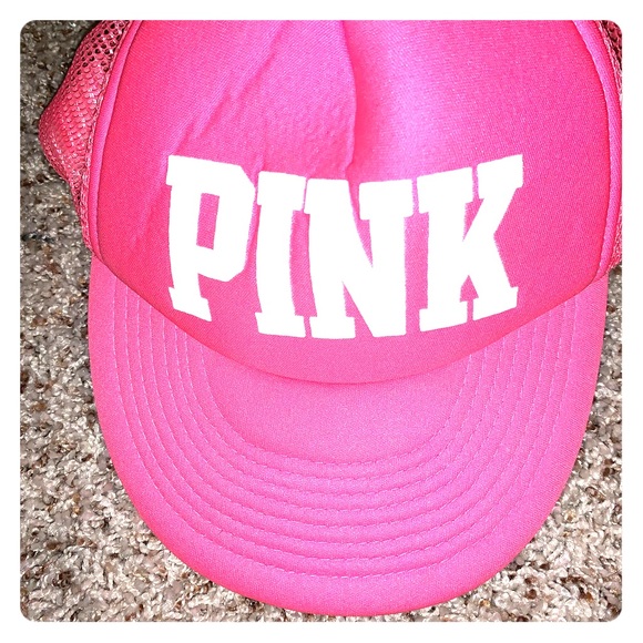 PINK Victoria's Secret Accessories - VSPINK TRUCKER HAT